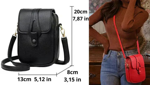 GLOW™ | Bolso de cuero retro