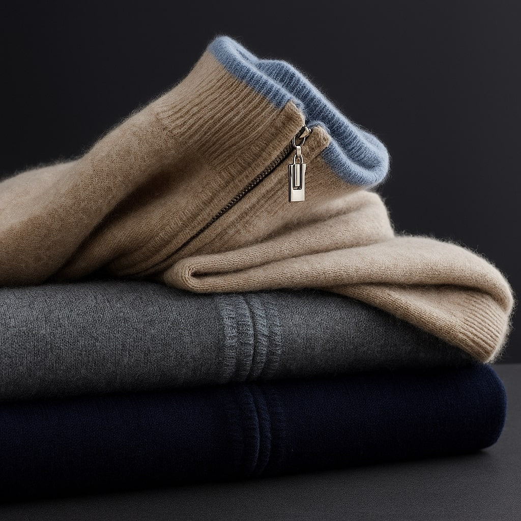 ROMEO | Chaqueta de punto con cremallera