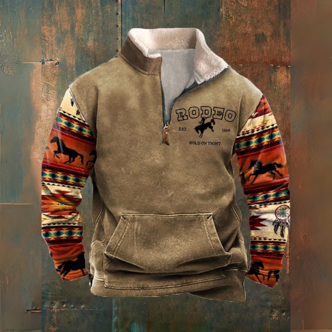 Vintage Zip Sweater