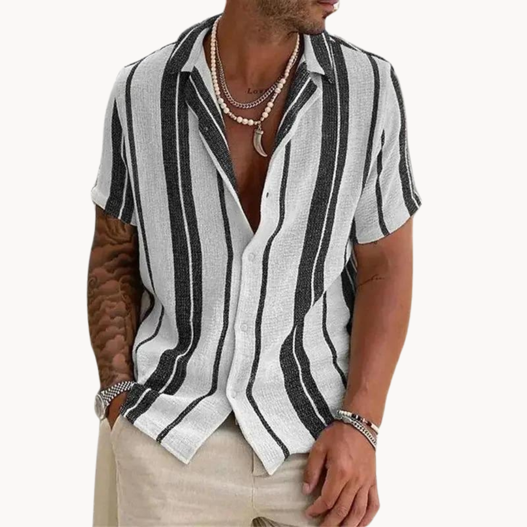 ANTELO | Camisa con Rayas