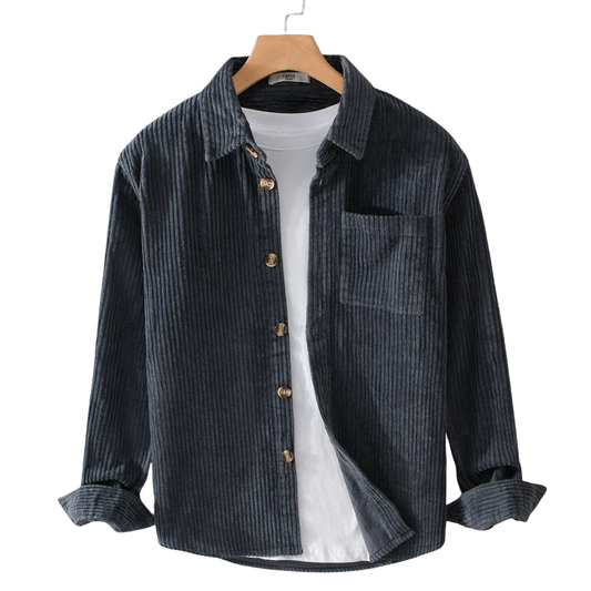 LONDON | Sobrecamisa de pana suave
