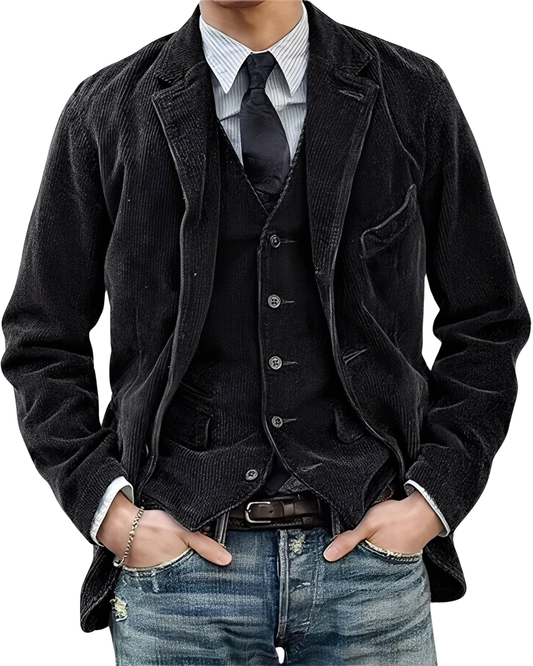 FLORENCE | Chaqueta y chaleco de pana
