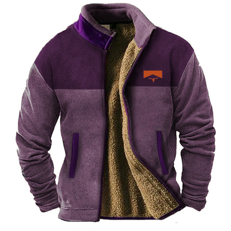 Chaqueta vintage con cremallera