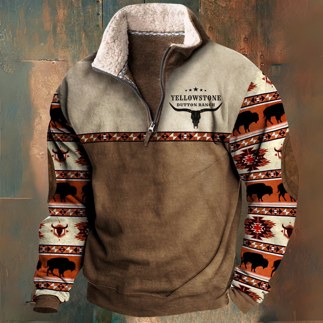 Vintage Zip Sweater