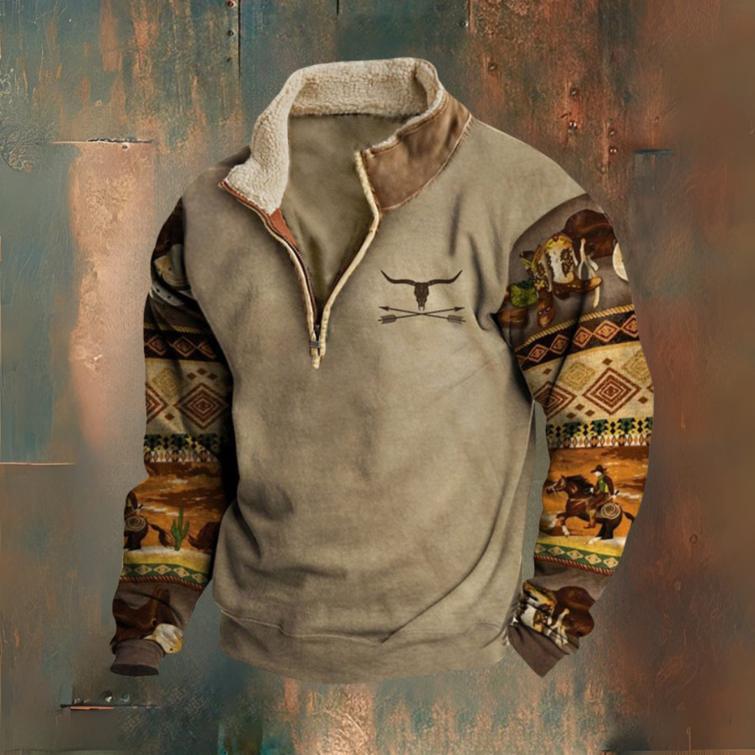 Vintage Zip Sweater