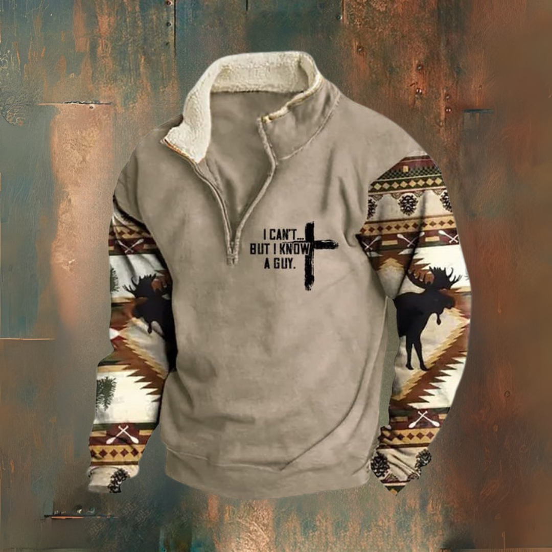 Vintage Zip Sweater