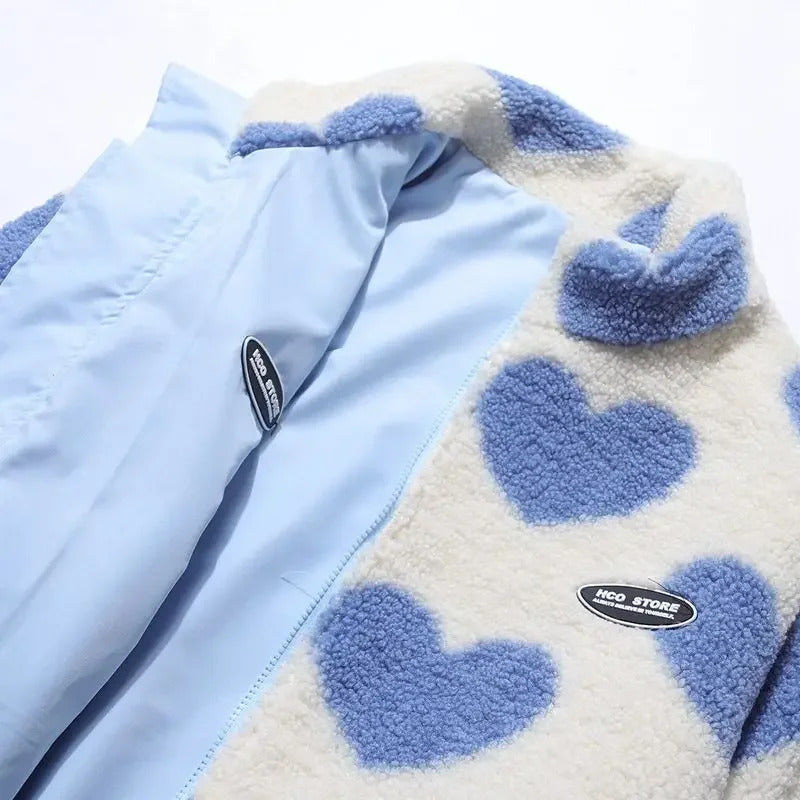 BLANCA™ | Chaqueta reversible con corazones