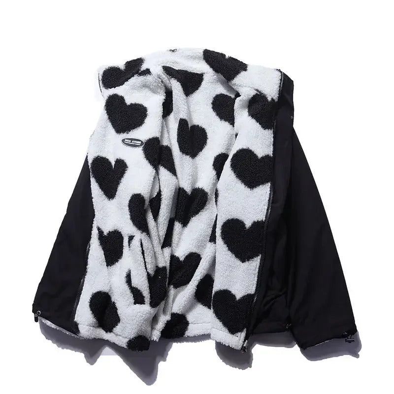 BLANCA™ | Chaqueta reversible con corazones