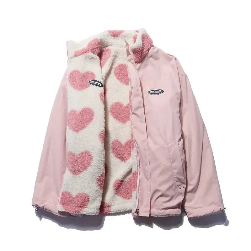 BLANCA™ | Chaqueta reversible con corazones