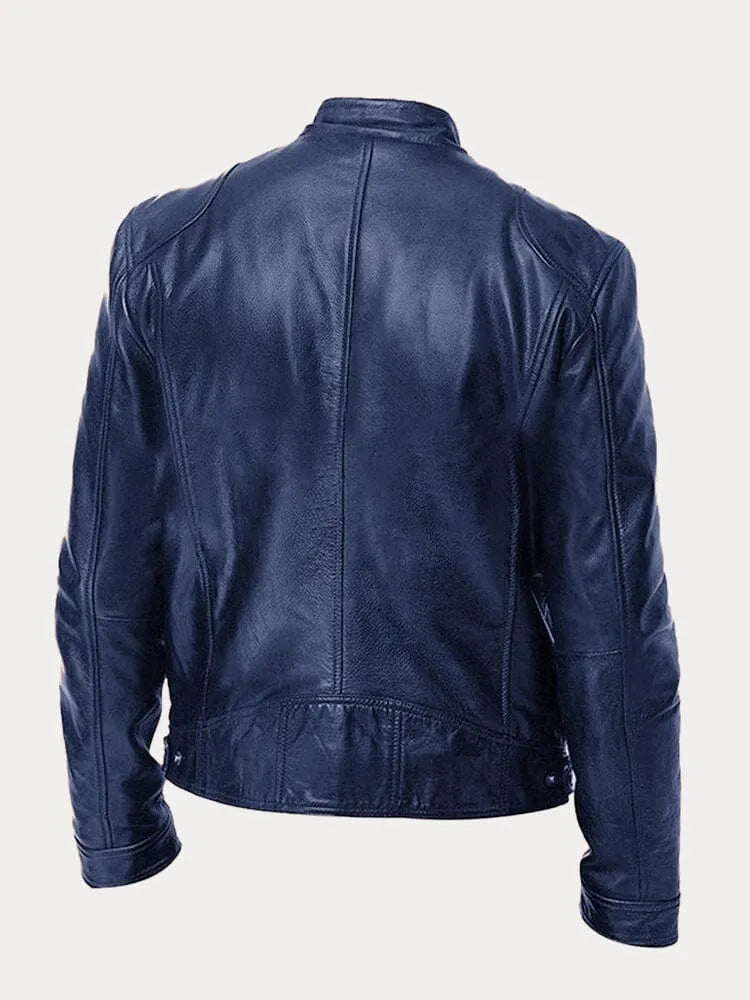 CARLOS | Chaqueta de Cuero Elegante