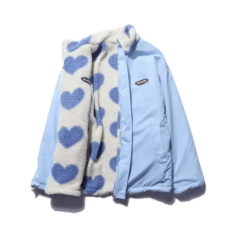 BLANCA™ | Chaqueta reversible con corazones