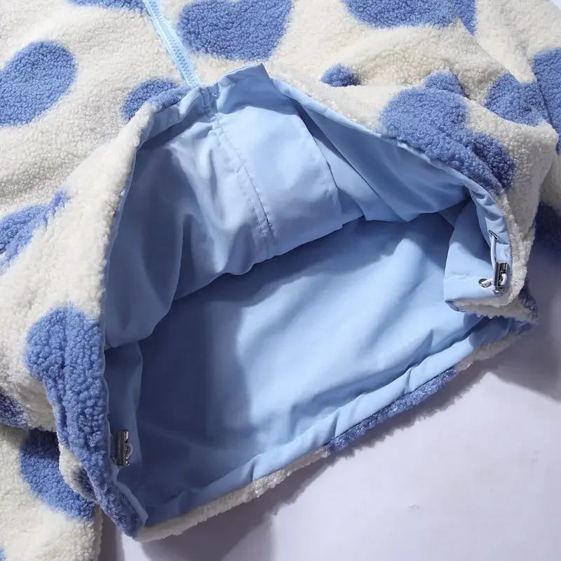 BLANCA™ | Chaqueta reversible con corazones
