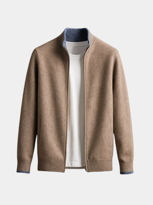 ROMEO | Chaqueta de punto con cremallera