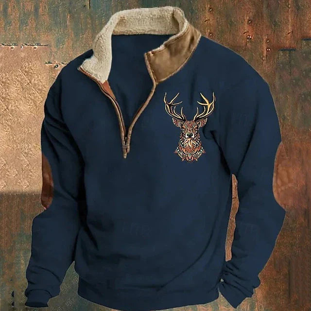 Vintage Zip Sweater