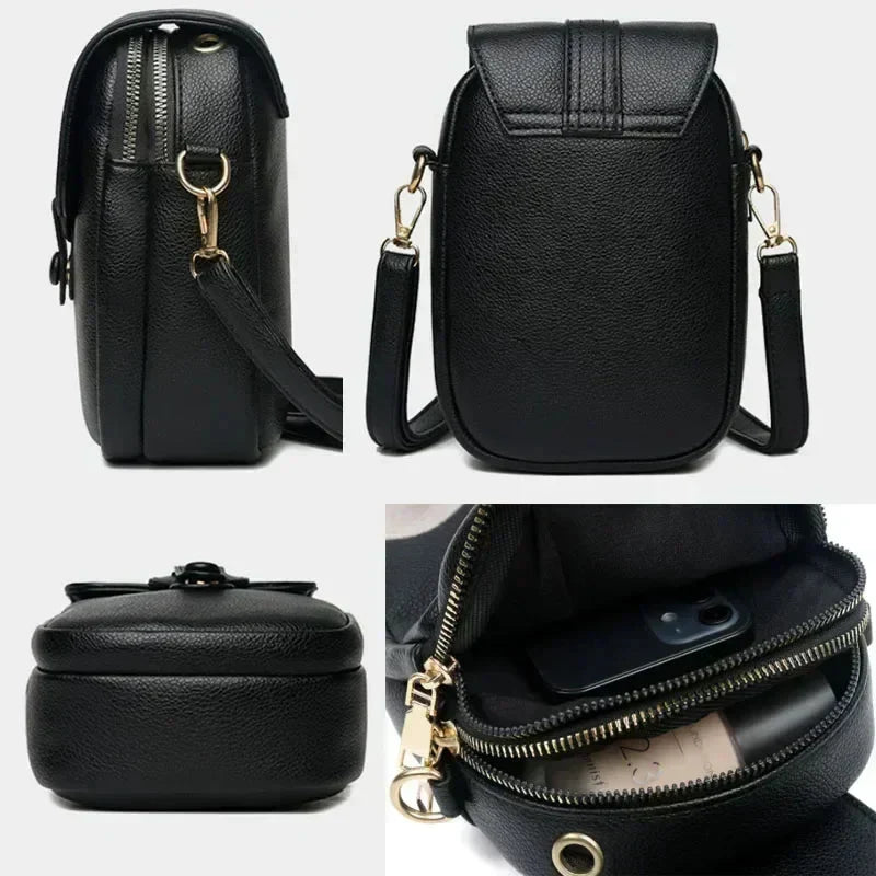 GLOW™ | Bolso de cuero retro