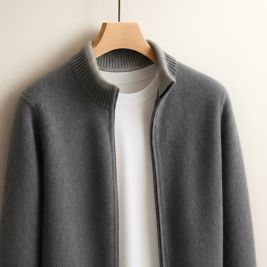ROMEO | Chaqueta de punto con cremallera