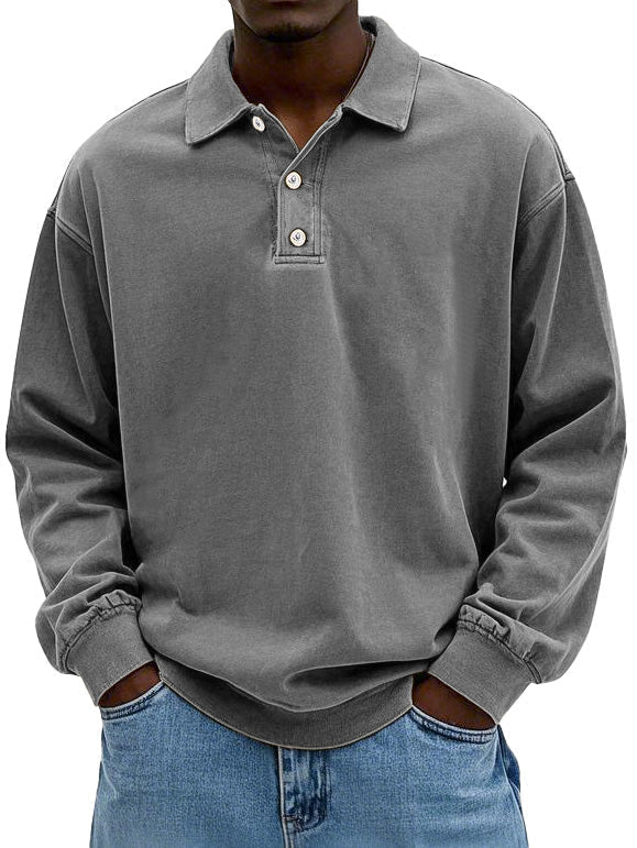 PACO | Polo vintage de manga larga