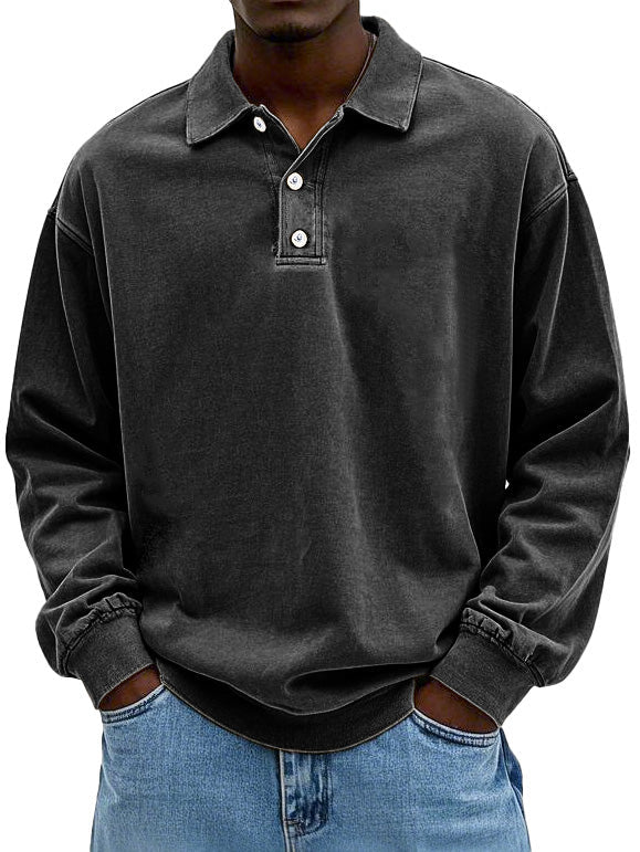 PACO | Polo vintage de manga larga