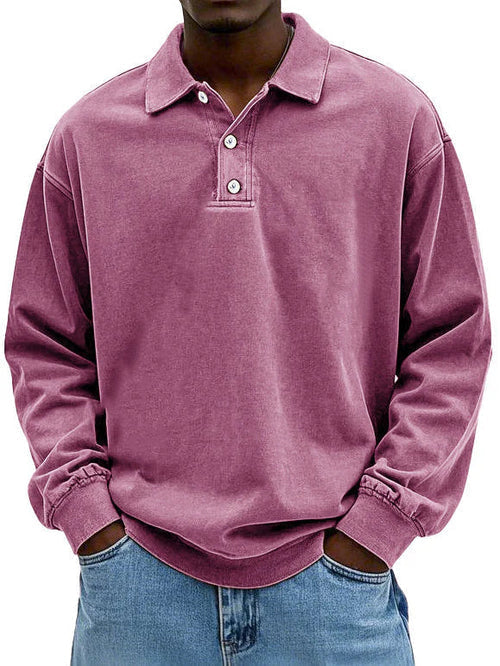 PACO | Polo vintage de manga larga