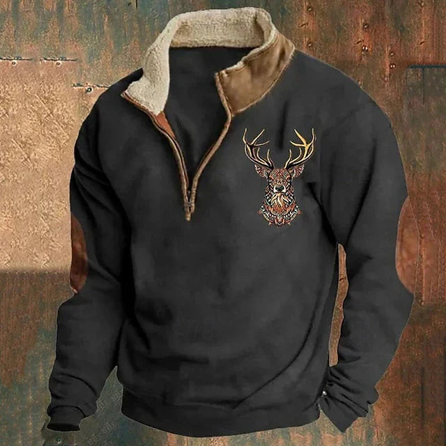 Vintage Zip Sweater
