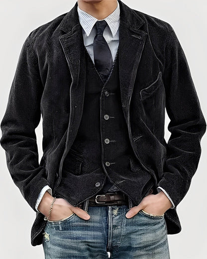 FLORENCE | Chaqueta y chaleco de pana