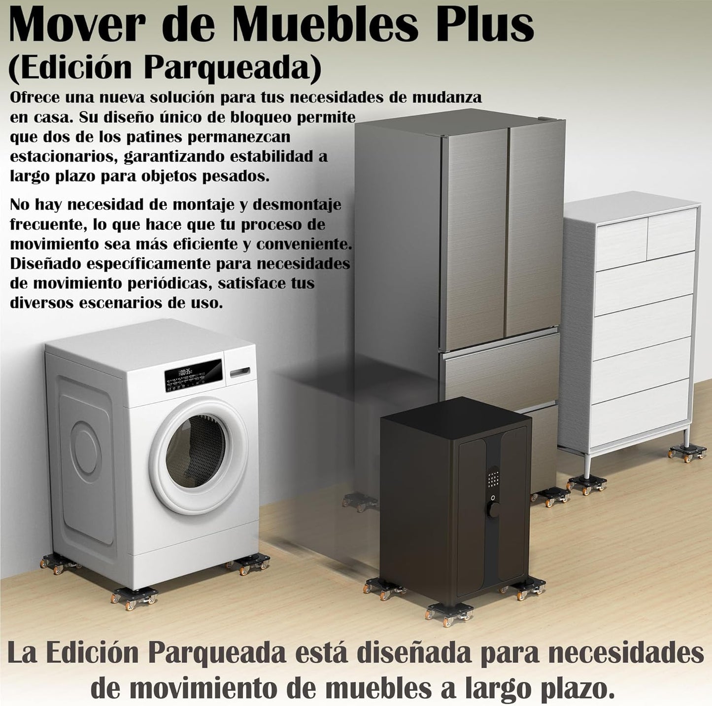 SKYROAD | Kit Mover Muebles Pesados + Elevador