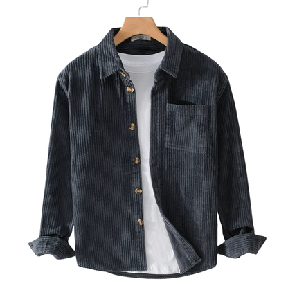 LONDON | Sobrecamisa de pana suave