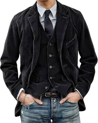 FLORENCE | Chaqueta y chaleco de pana