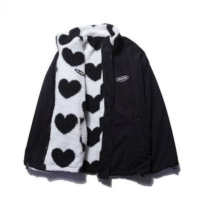 BLANCA™ | Chaqueta reversible con corazones