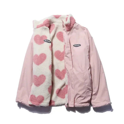 BLANCA™ | Chaqueta reversible con corazones