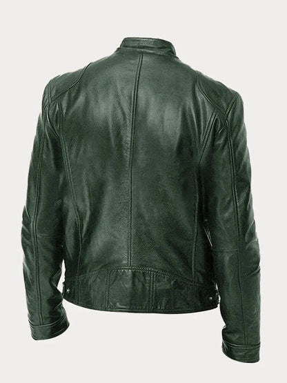 CARLOS | Chaqueta de Cuero Elegante