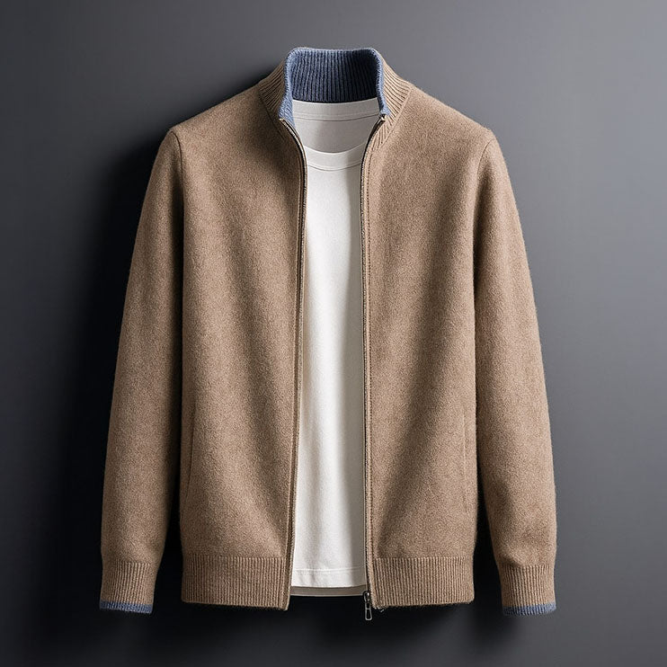 ROMEO | Chaqueta de punto con cremallera