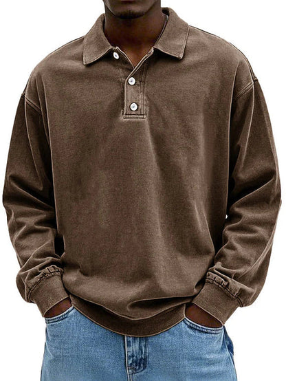 PACO | Polo vintage de manga larga