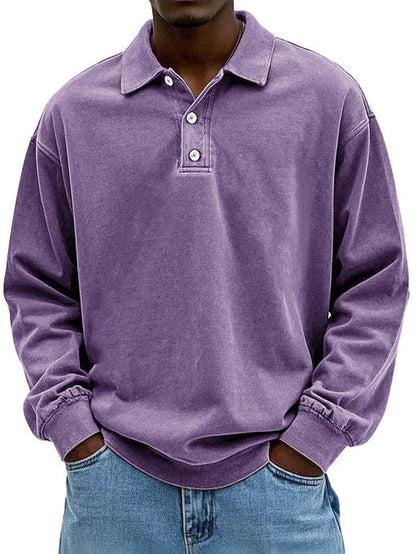 PACO | Polo vintage de manga larga