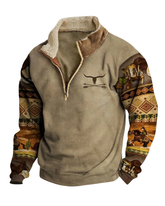 Vintage Zip Sweater