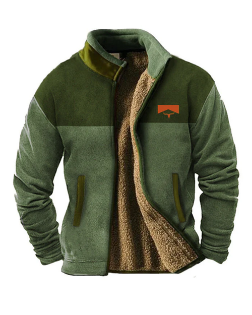 Chaqueta vintage con cremallera