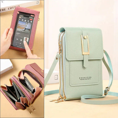 GLOW™ | Bolso bandolera con teléfono móvil