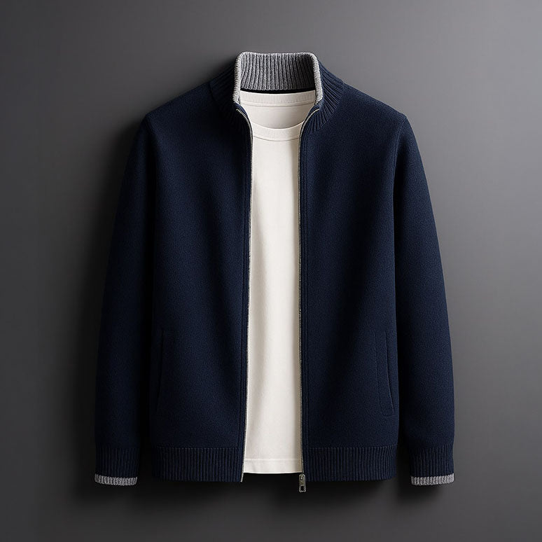 ROMEO | Chaqueta de punto con cremallera